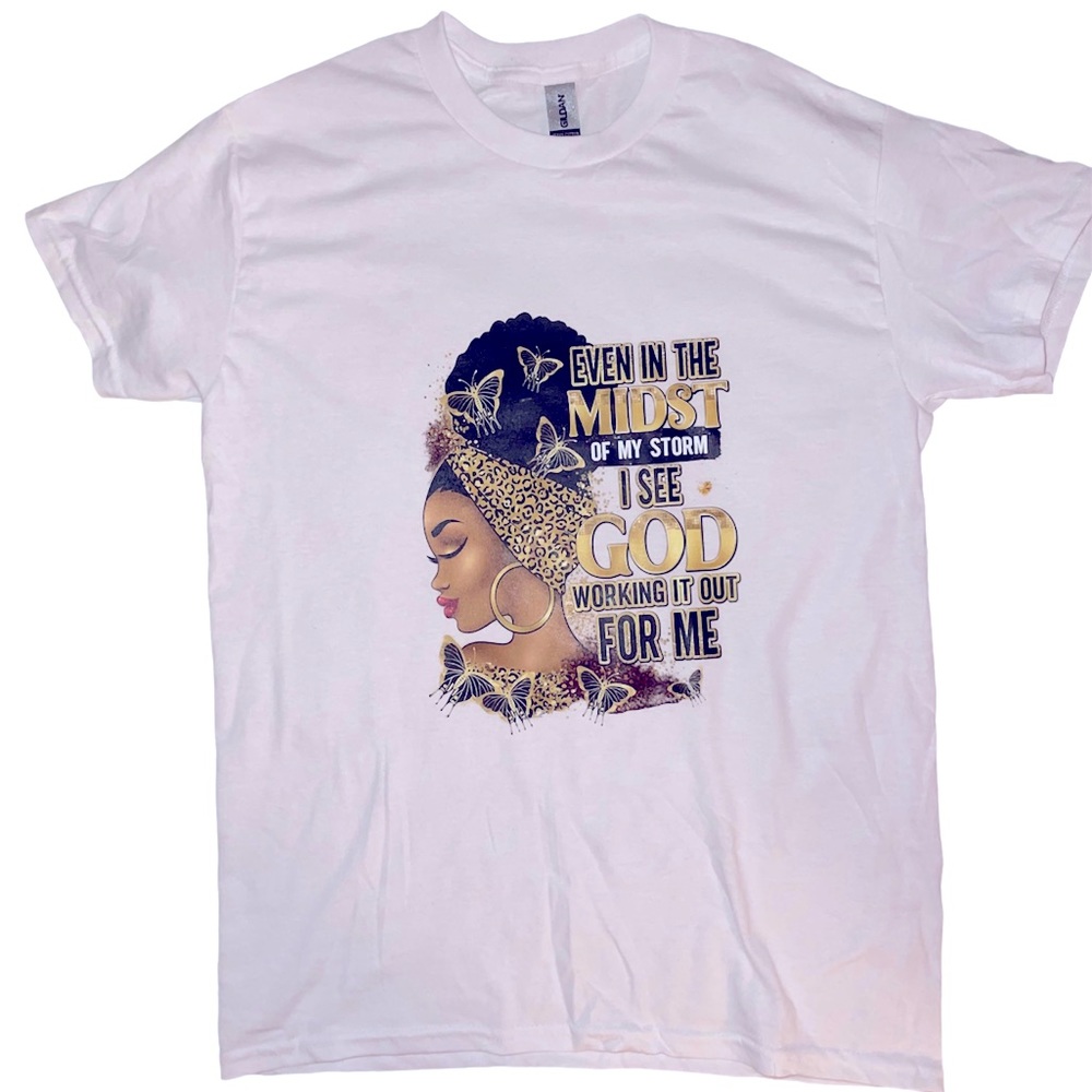God working it for me shirt!!